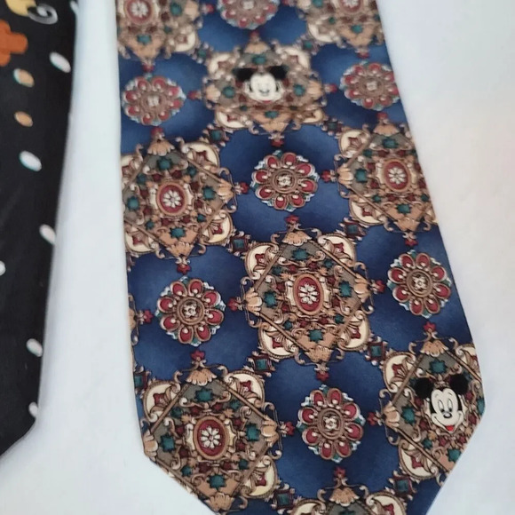 Mixed Characters Ties Lot Of 5 Five Vintage Dr Seuss Looney Tunes Mickey Mouse - Picture 4 of 11